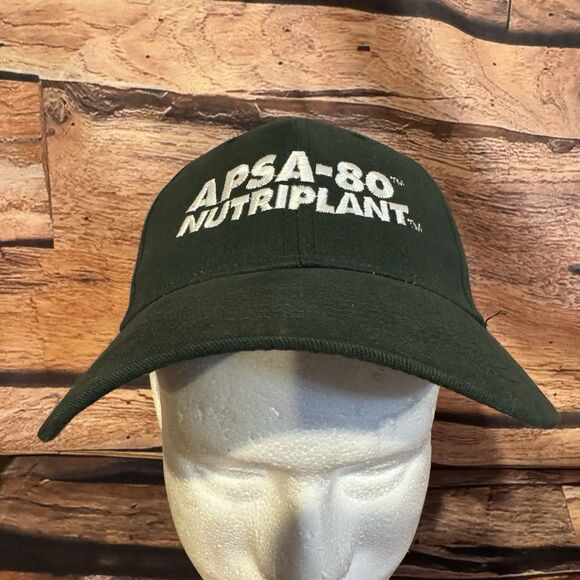 APSA-80 Nutriplant Amway Green Baseball Cap Hat Agriculture Farm Soil Adjunct - Picture 1 of 8
